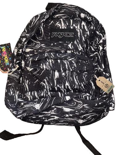 Product Introduction of Tas Ransel NewJanSport Superbreak Marbled Motion Black Premium / Tas Sekolah / Backpack Unisex 0