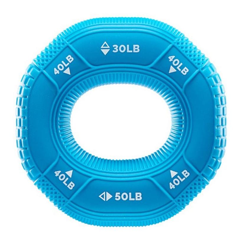 Product Introduction of Muscle Workout 20-90LB Hand Grip Ring Portable Exerciser Finger Trainer Grip Muscle Silicone Fitness Grip Expander Strength Sport 12