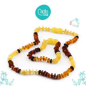 Kalung & Gelang Amber Tumbuh Gigi Bayi By Carlis Baby. CE172