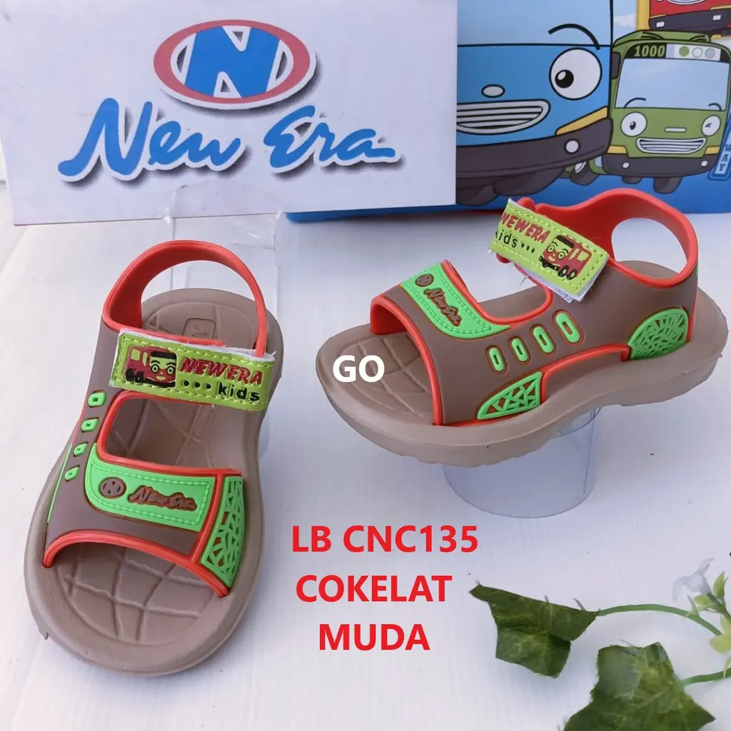 togo  NEW ERA BB CNC135 dan BB/KC 1351Sandal Selop Baby Sepatu Sandal Tali Belakang Anak Laki Laki Original