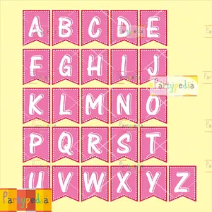 [POLOS] BANNER/BUNTING FLAG CUSTOM NAMA ANAK