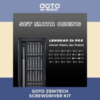 Gambar (Promo Terbatas) Goto [COD] Zenitech Screwdriver Obeng Kecil Magnet Set 25 in 1 Multifungsi dari Goto Living Kota Tangerang 4 Tokopedia