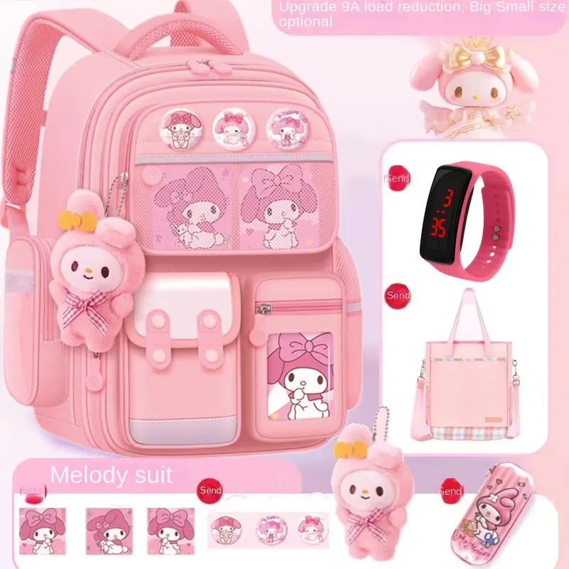 Schoolbag Primary School Student Girl Cute Melody Children