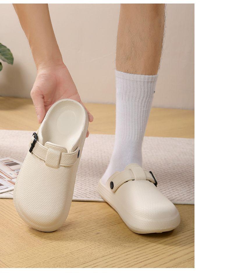 Product Introduction of Dép Đi Biển Mùa Hè Cho Nam, Ngoài Trời, Đế Dày, Không Trơn Trượt, Thường Ngày, Thoải Mái, Không Có Gót, Dép Lười Nửa, Đánh Giá Tích Cực 92%, Năm 2025 14