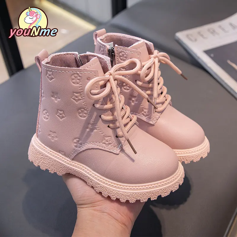 youNme Boots For Kids Girls Korean Shoes Rubber Shoes Fashion Baby Boots 1 To 5 Years Old
