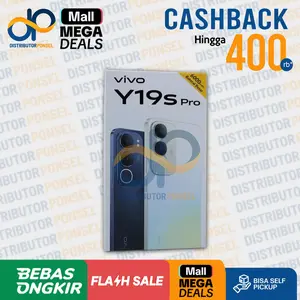 [Live Exclusive] HP Vivo Y19s Pro 6/128GB 4/128GB 4/64GB  44W FlashCharge Tahan Banting Ekstrem Garansi Resmi