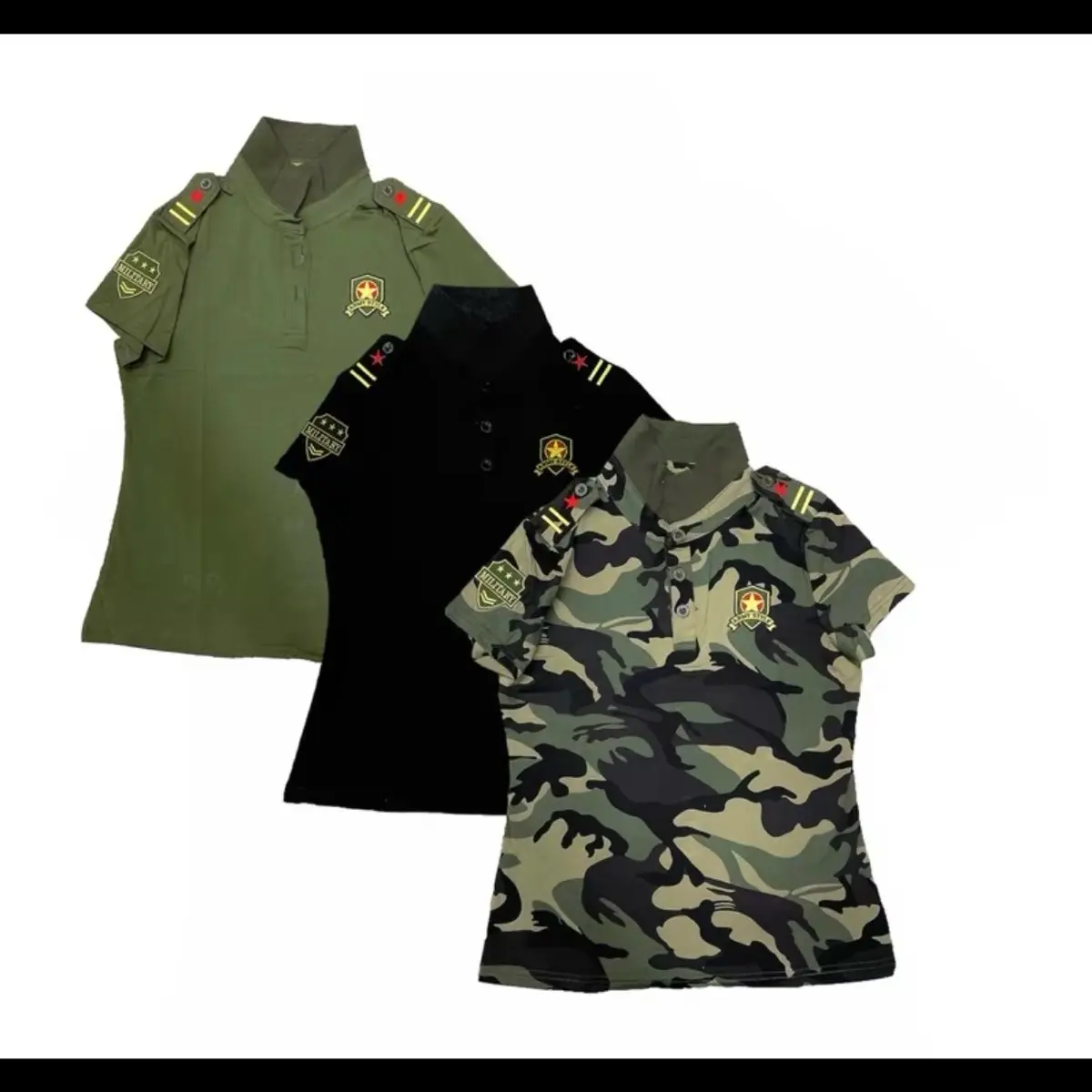 Áo Thun Nữ Coton Mềm Phối Logo Phụ Kiện - Women, Top