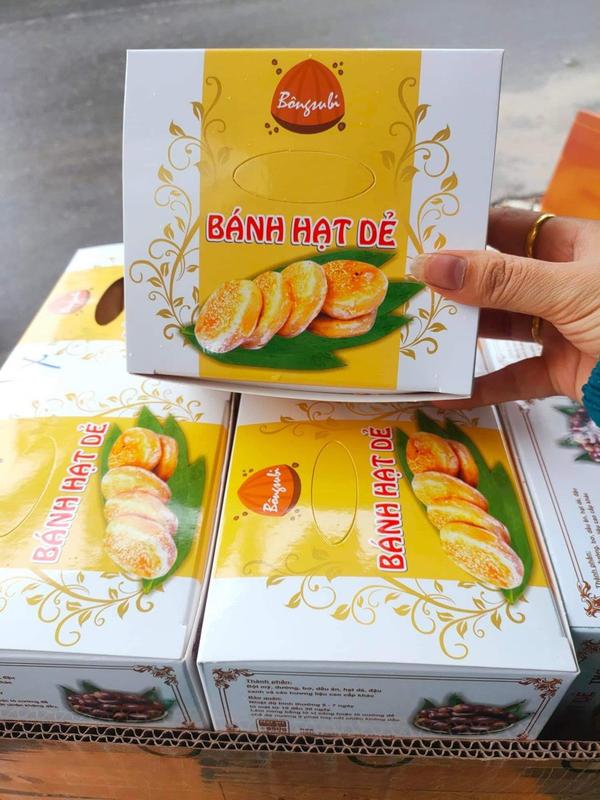   KHÔNG GIAO RA MIỀN BẮC  BÁNH HẠT DẺ đặc sản SAPA Bongsubi Làm Quà Tặng Hộp 10 Cái Có Hút Chân Không 