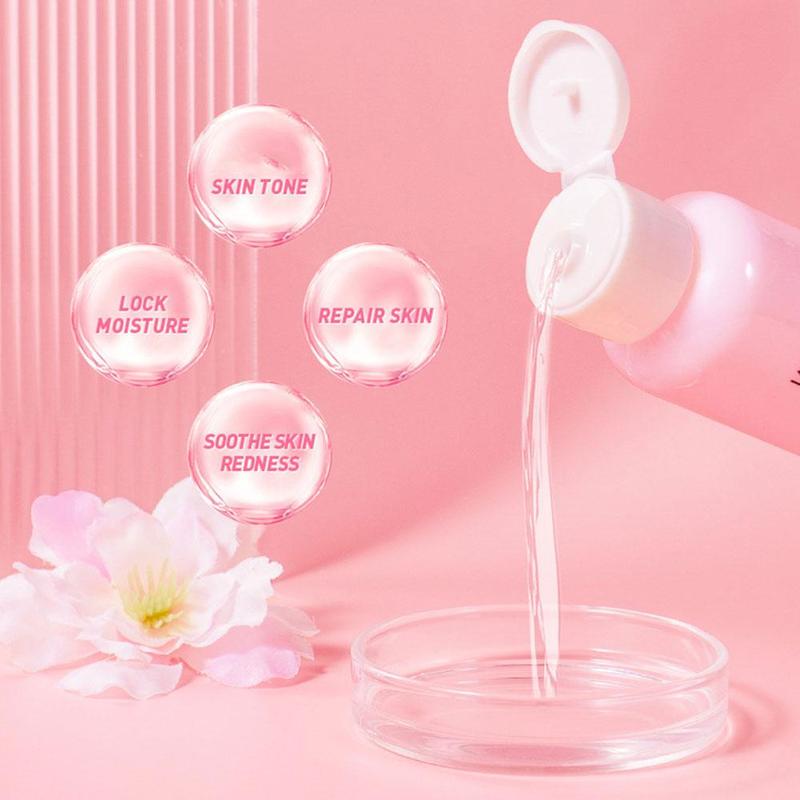 Product Introduction of Sakura Toner Shrinks Pores And Softens Toner Hydrating And Moisturizing Delicate Moisturizing Skin Hydrating 100ml 32
