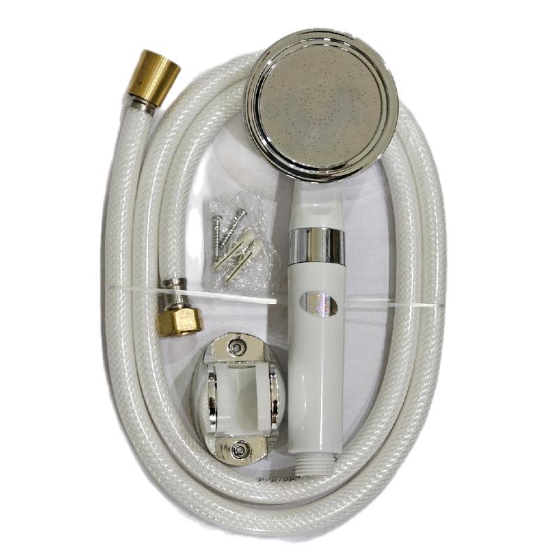 Bộ Dây Sen Tăng Áp Mạnh Nước DONHO,Giá Đỡ, Tay Vòi Sen, Dây Nhựa Lưới 1m4. Dùng cho nhà nước yếu vòi  sen shower filter hoa tắm sentăng đầu lá