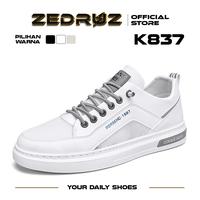 Gambar Zedruz Sepatu Pria Sneakers Kasual Sepatu Kerja Hitam Cowok Sepatu Putih Lari Kekinian K837 - K837 CREAM, 44 dari Zedruz Kota Administrasi Jakarta Barat 1 Tokopedia