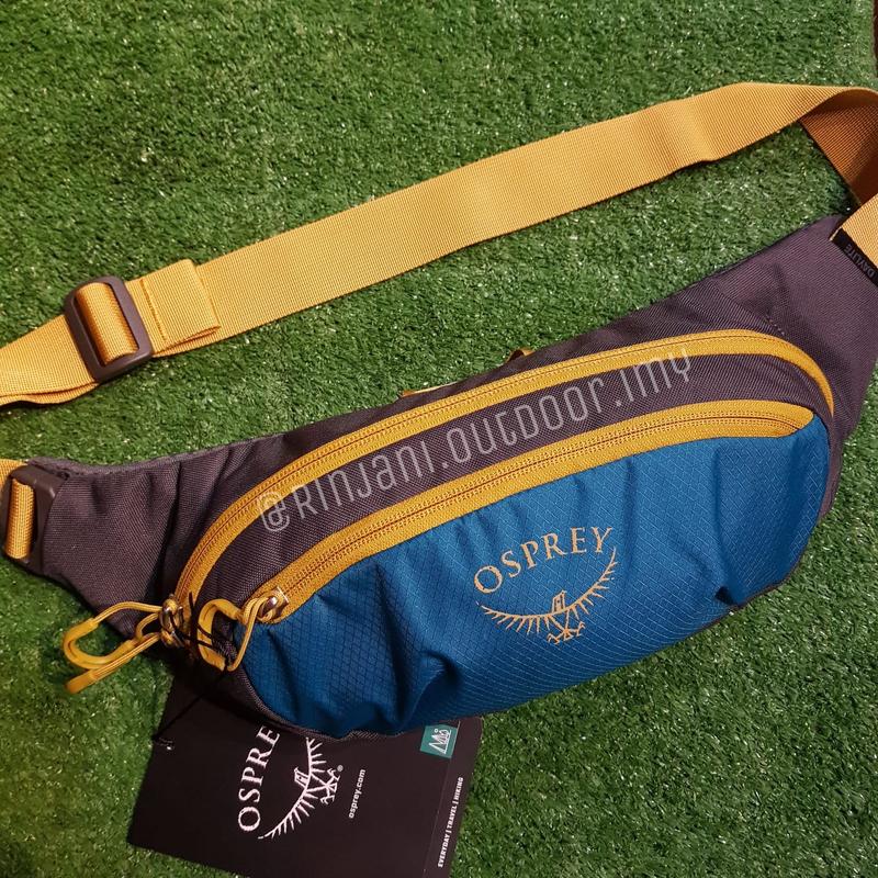 WAISTBAG DAYLITE S21 OSPREY ORIGINAL TAS PINGGANG OSPREY NEW SERIES 21 TAS OSPREY TERBARU OSPREY WAISTBAG SEASON 21 BLACK TAS SLEMPANG OSPREY HITAM POLOS WAIST BAG OSPREY LIFETIME WARRANTY TAS PINGGANG PRIA OSPREY GARANSI RESMI SEUMUR HIDUP Slingbag 1