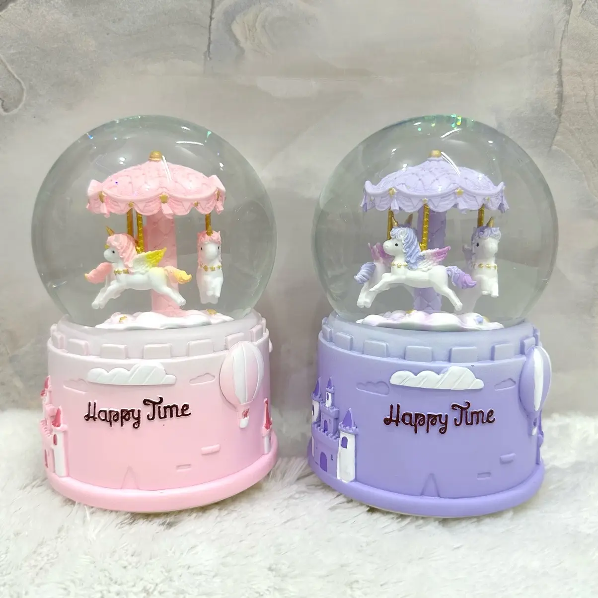 Snowball Bola Musik Air Carousel Size Large