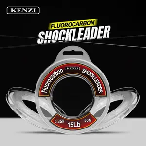 Senar Kenzi Shock Leader Fluorocarbon Tahan Lama