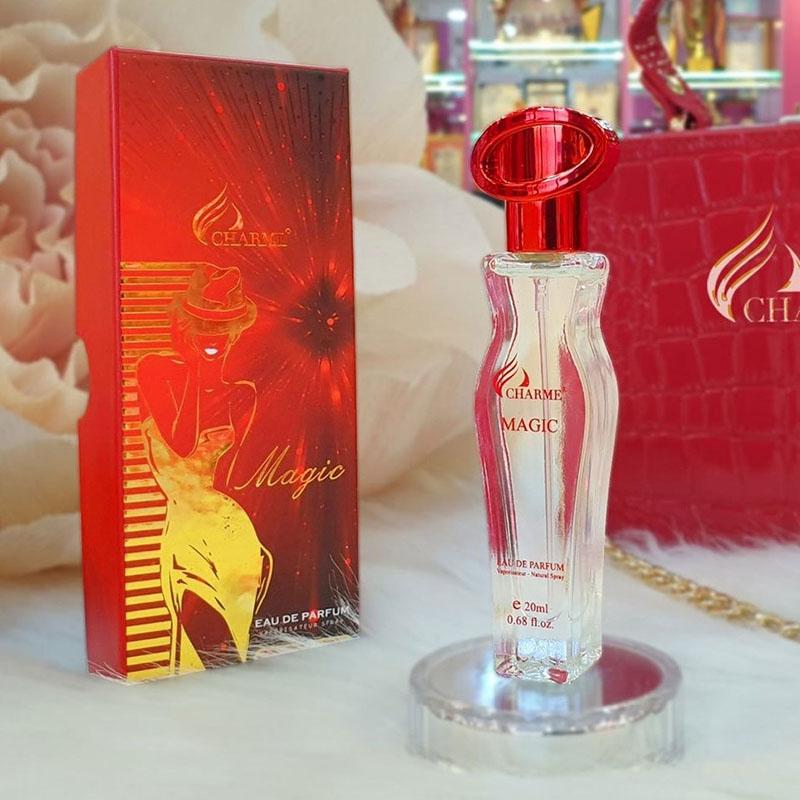 Nước Hoa Vùng Kín Charme Perfume Magic 20ml- Hương Thơm Quyến Rũ Nhẹ Nhàng - Tặng 1 Bịt Khăn Ướt Mini 3