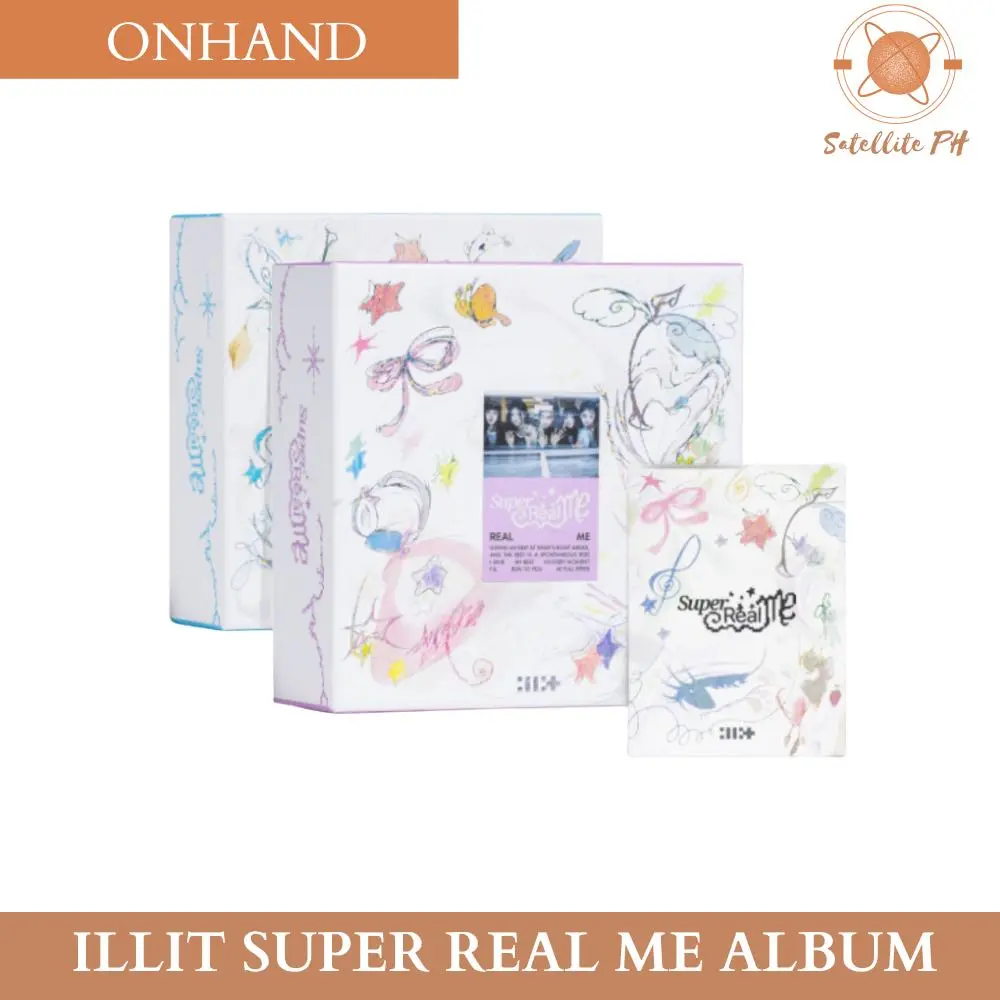 [SEALED] ILLIT SUPER REAL ME SEALED ALBUM / REGULAR AND WEVERSE VERS