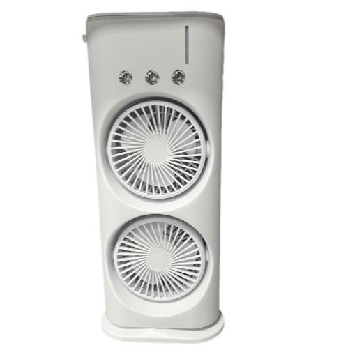 (Hàng loại 1- Đã ktra khi gửi4)  Quạt Phun Sương Tích Điện Với 3 Đầu Phun Sương có đèn led7 3