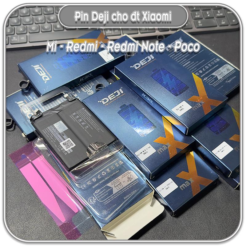 Pin deji cho điện thoại Xiaomi - Redmi - Redmi Note - Poco - hàng nhập khẩu
