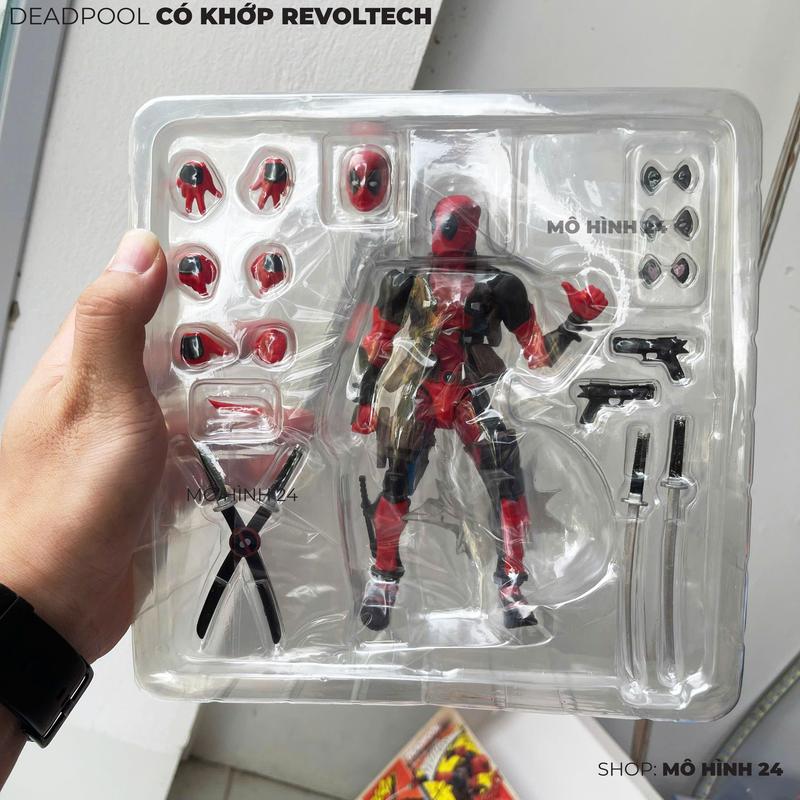 Product Introduction of Mô Hình Deadpool Có Khớp Cử Động Revoltech Full phụ kiện 16cm Figure Dead Pool Amazing yamaguchi figure complex marvel 24
