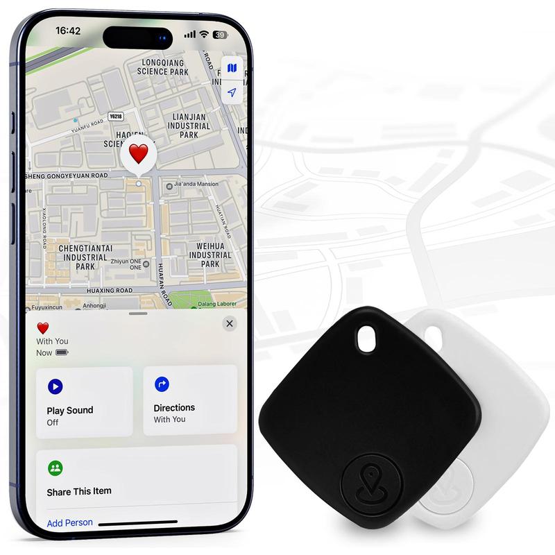 Product Introduction of Smart Tracker Item Finder, 1 Count Smart Item Locator for Keys, Bags, Luggage, Pets, Anti-lost Locator, GPS Tracker for iOS 0