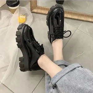 ￼Sepatu Docmart Sneakers Wanita Boots oxford Fashion Wanita DM TALI Warna Hitam Shoes