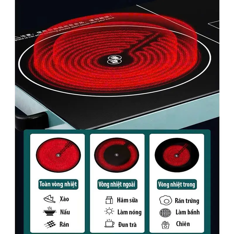 Bếp Hồng Ngoại TATAMI Đa Năng Công Suất Cao 3500W Không Kén Nồi Không Bức Xạ - Tiết Kiện Điện-Dùng Tất Cả Các Loại Nồi bếp  đun  nước  pha  trà bếp  điện  từ  mini bếp  điện  hồng  ngoại bếp  điện  đa  năng 3