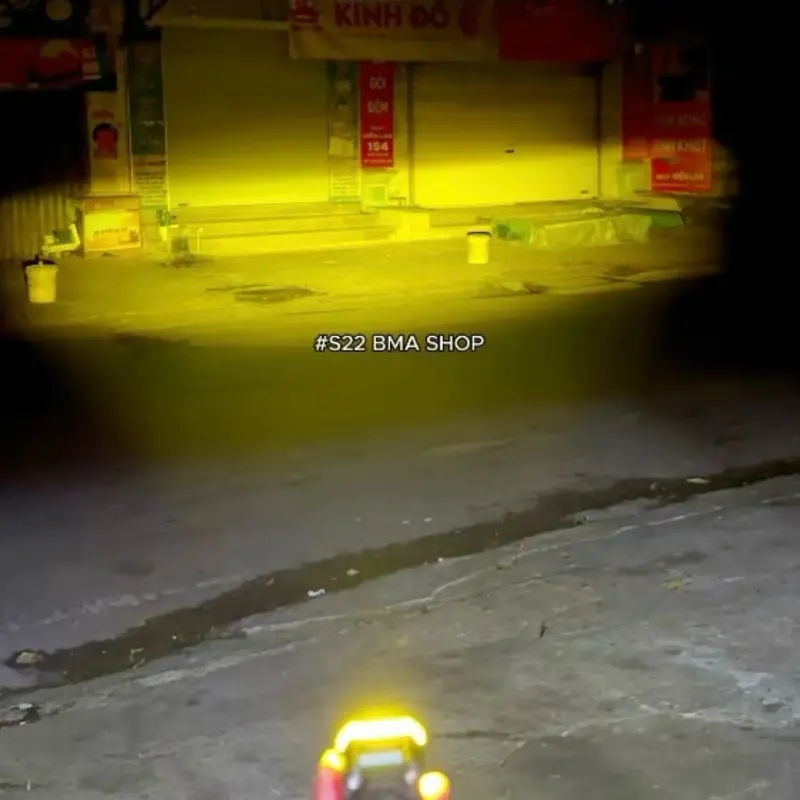 Đèn Trợ Sáng Mini S22 BMU, Bi Cầu Mini 35W 12 24V ĐiệnBình Chống Nước lp68 Dùng Xe Máy, ÔTô, Xe Tải 4