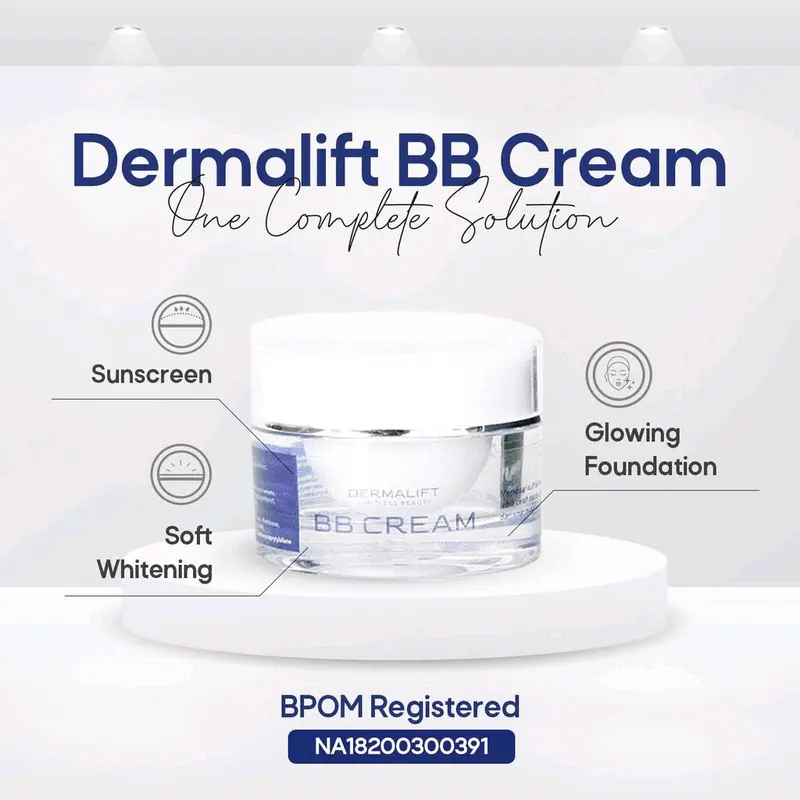 DERMALIFT - BB Cream, Foundation+++ untuk Wajah 3