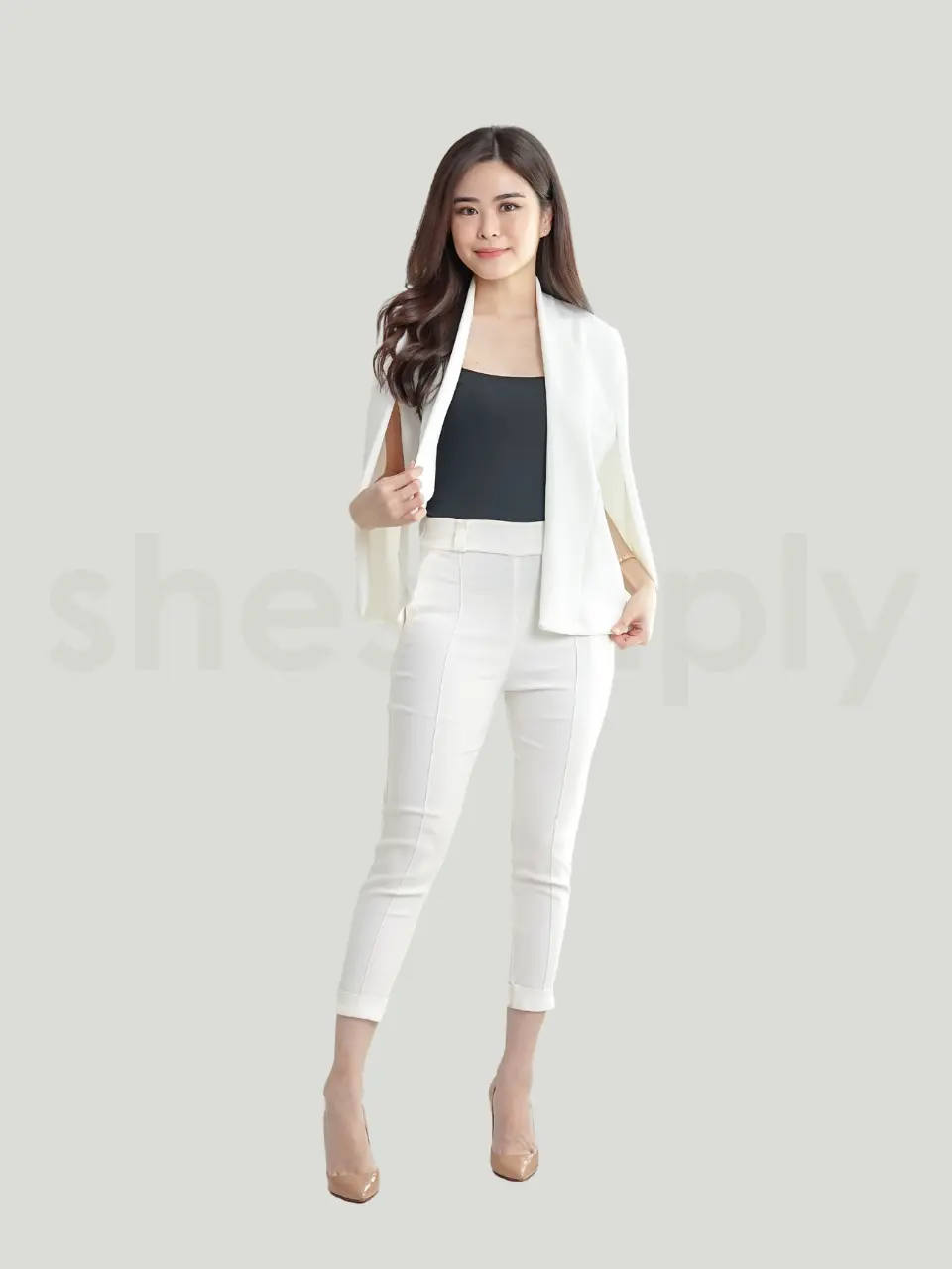 Shesimply Yubi Blazer Wanita Korean Style