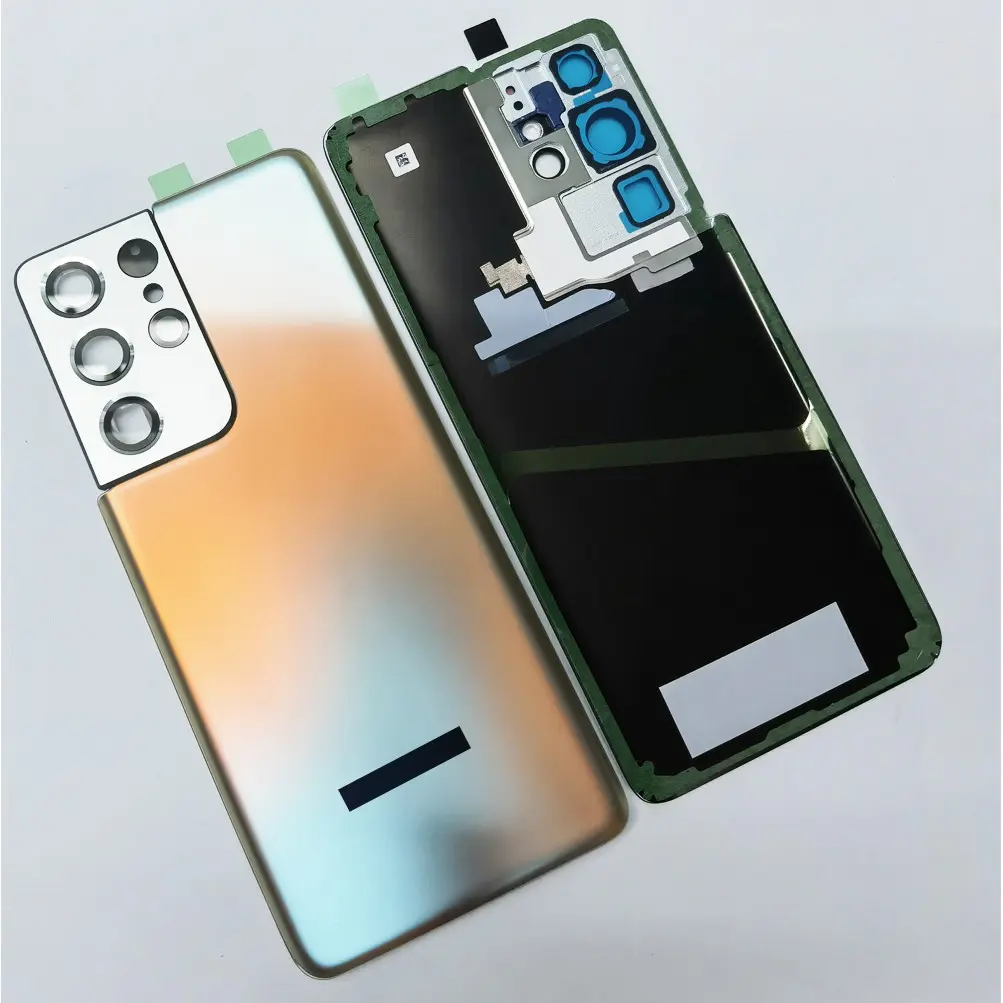 Replacement Back Glass Cover For Samsung Galaxy S21 Ultra 5G Battery ...
