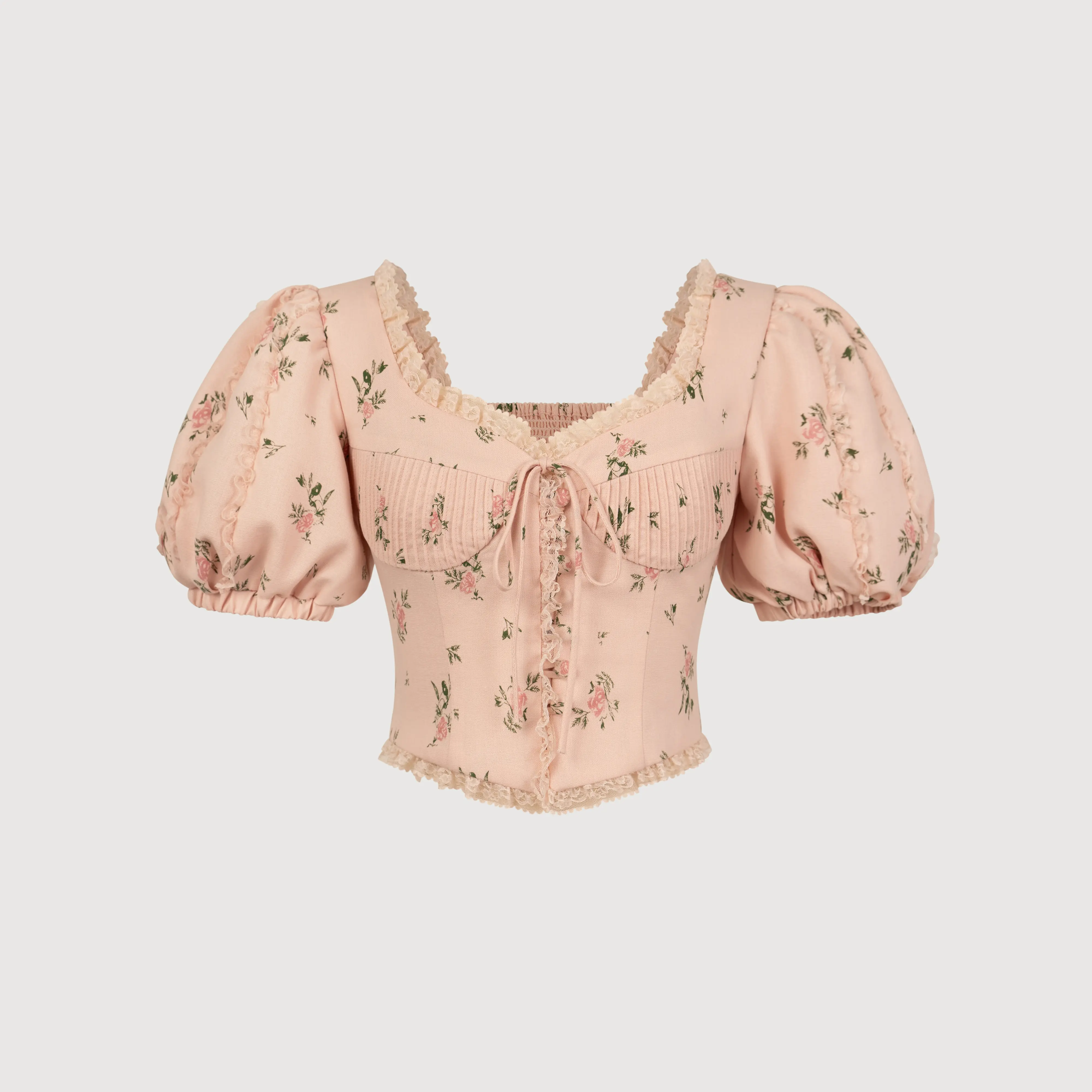 MAVEN - Áo croptop hồng Lovyn Pink Top