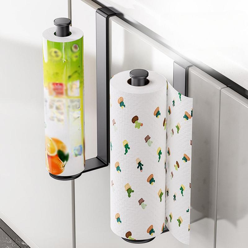 Product Introduction of Punch-free Paper Towel Holder, Hanging Space-saving Paper Towel Holder, Kitchen Utensil Hooks 16