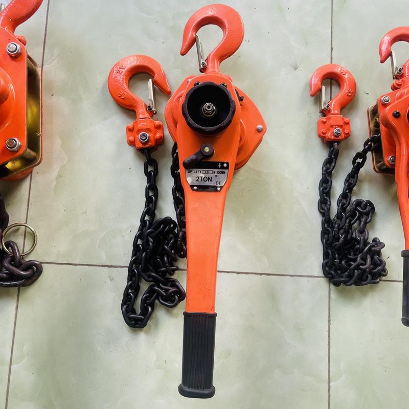 Pa lăng xích lắc tay 1 tấn 1,5m LEVER - Nhà sản xuất: LEVER : Japan - Nhật Bản
