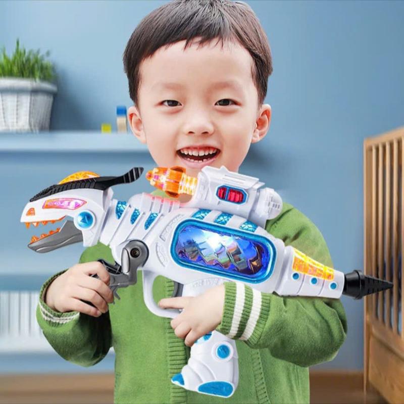 Đồ Chơi Mô Hình Khủng Long Pin Phát Nhạc Ánh Sáng Di Chuyển Cho Bé Trung Thu Toy,Mô hình phi hành gia cầm tay phun khói phi tiêu cho bé