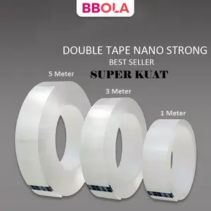 Double Tape Nano Perekat 2 Sisi Tebal Kuat BENING