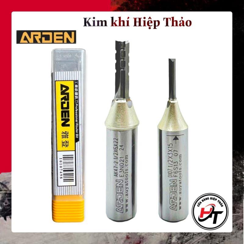 Dao phay CNC mũi cắt CNC gỗ ARDEN 2 me 3 cánh Thẳng TCT 3mm 4mm 5mm 6mm 8mm…