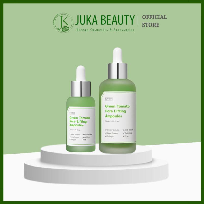 Tinh chất cà chua xanh Sungboon Editor Green Tomato Pore Lifting Ampoule+ 30ml 40ml 75ml Skincare Nữ Women Làm Đẹp Da