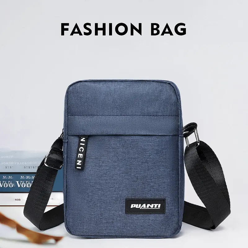 Túi Nam, Chất Liệu Vải Oxford Nylon Mới, Không Thấm Nước, Túi Đeo Vai, Túi Đeo Chéo Thường Ngày Ngang Và Dọc Bag Da 7