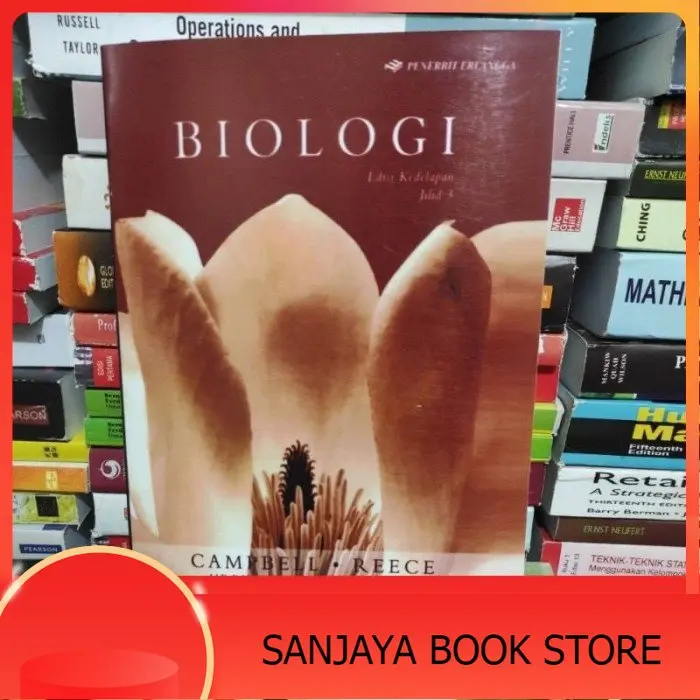 Buku Biologi edisi 8 kedelapan  jilid 3 by Campbell Cambell