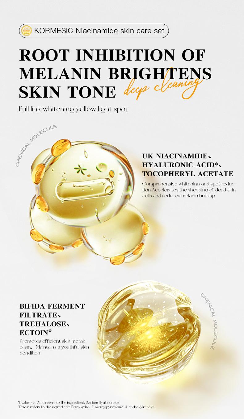 Product Introduction of Tinh Chất Nicotinamide, KORMES, Dưỡng Ẩm Và Cấp Nước, Đã Được Ủy Quyền Và Có Sẵn Tại Indonesia, Đã Được Cấp Phép Và Có Sẵn Tại Indonesia. 3