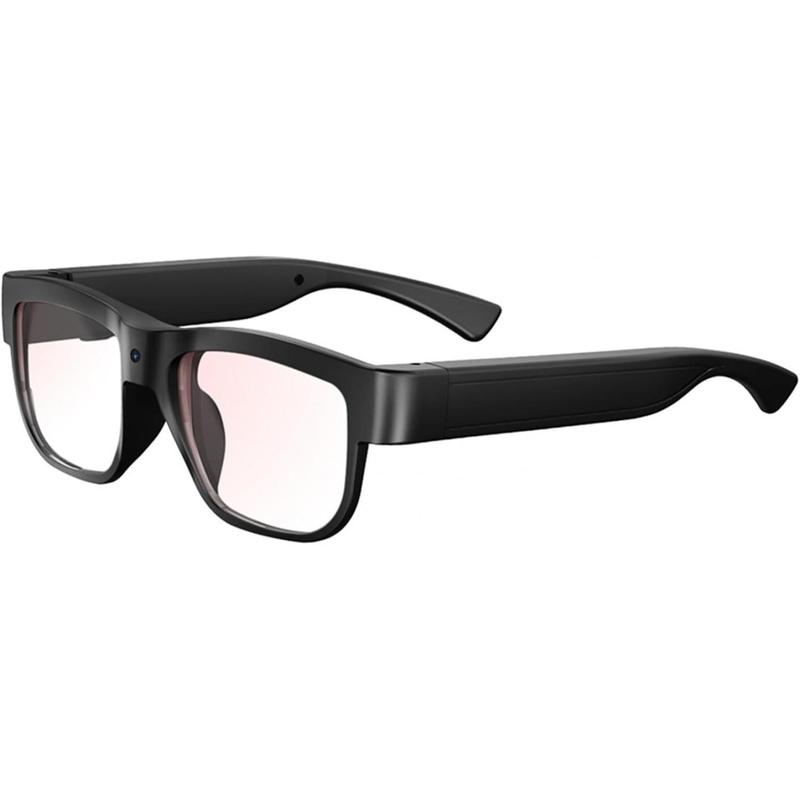 TikTok Shop Camera Glasses Video Glasses HD Smart Glasses Recording Outdoor Sport Glasses with Camera Wearable Eyeglass Built in 32G Memory Card