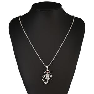 สร้อยคอจี้แมงป่อง สไตล์ฮิปฮอป เครื่องประดับ unisex