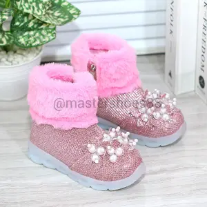 MASTER YA08 - Sepatu boots anak perempuan variasi mute