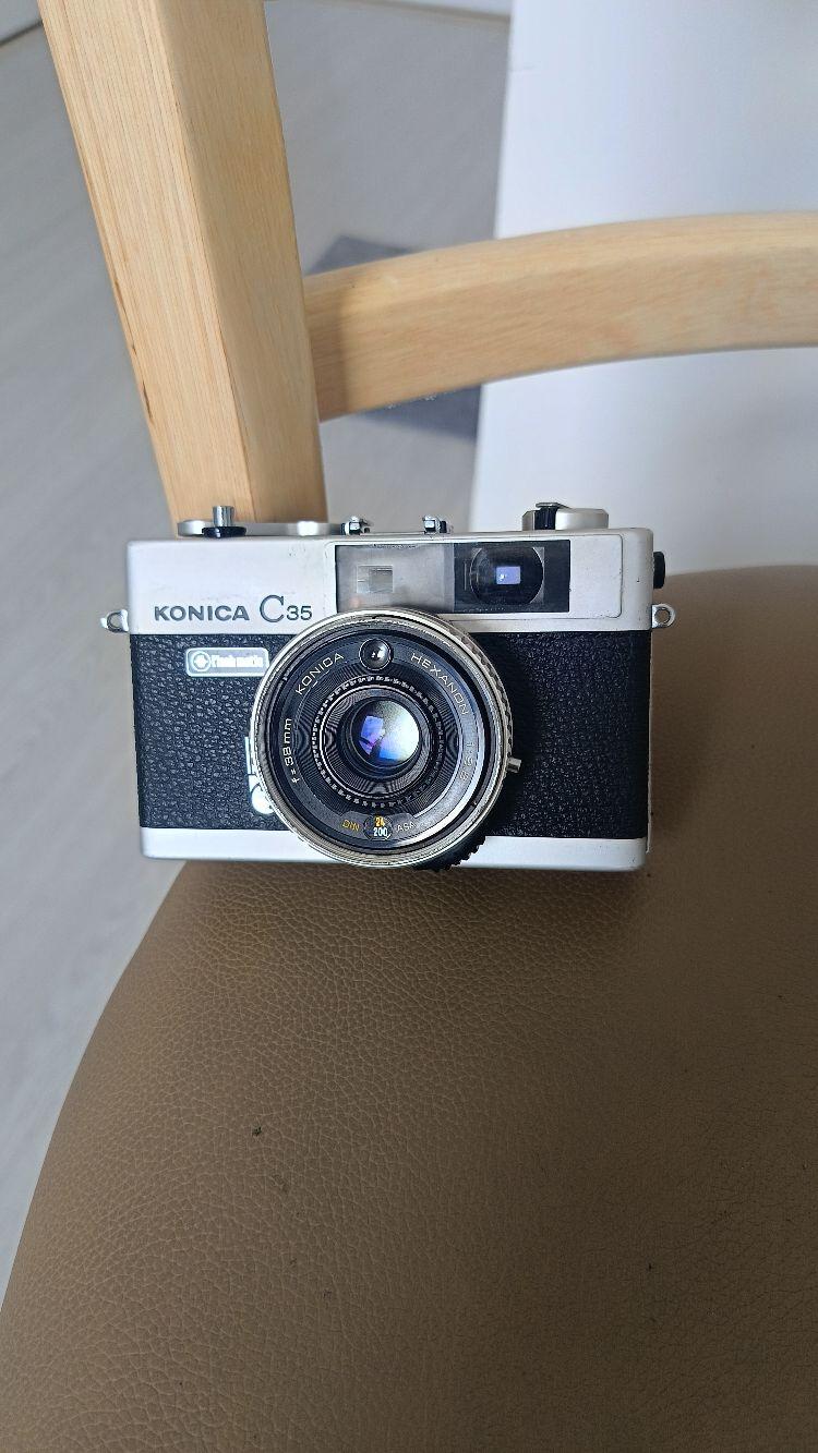 Product Introduction of Máy phim  Konica C 35 Flashmatic ,máy thương hiệu, giá tốt 7