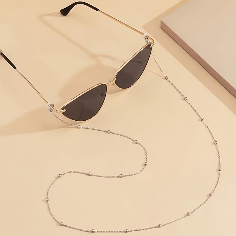 1pc Bohemian Style Metal Beaded Eyeglass Chain - Anti-Slip Holder for Women, Durable Zinc Alloy, Perfect Daily Wear & Decorative Accessories, Everyday Accessory|Bohemian Accessory|Durable Alloy jewelry 6