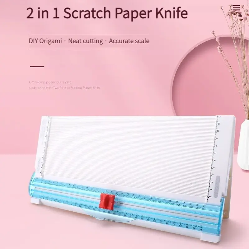 Shiwaki3-Tông Đơ Giấy 2 Trong 1, Bảng Ghi Điểm, Đồ Thủ Công, Gấp Gọn, Tự Làm, Dụng Cụ Làm Sổ Lưu Niệm 6