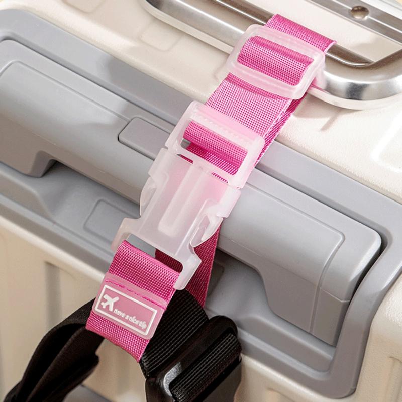Product Introduction of New Nylon Luggage Box Packing Strap Adjustable Secure Luggage Securing Straps Travel Accessories Portable Luggage Straps 13