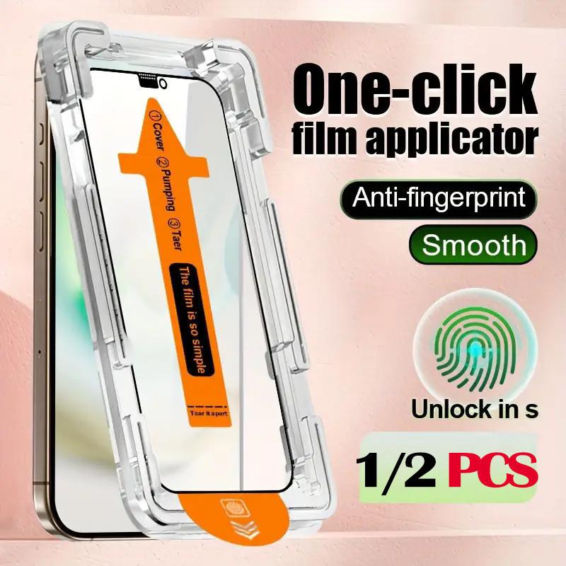 กระจกนิรภัย, 1/2 ชิ้น, เข้ากันได้กับ Infinix GT 30 Pro, GT 20 Pro, GT 10 Pro, HD, รองรับการล็อคด้วยล