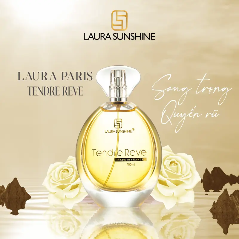 Nước hoa nữ Laura Sunshine #03 Tendre Reve 10ml - Tinh tế, Say đắm, Quý phái 1