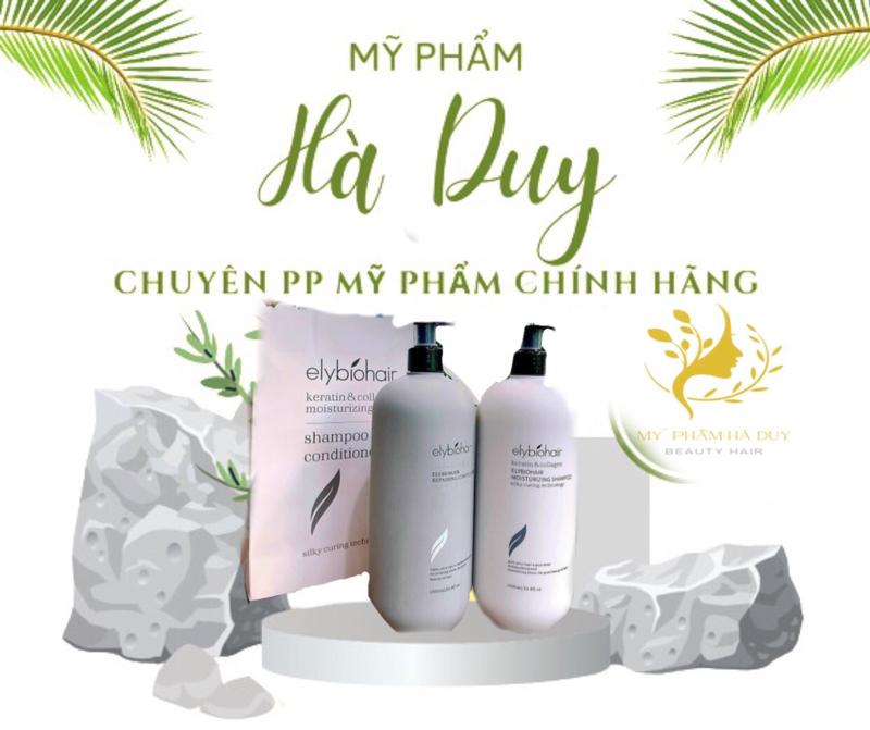 Elybiohair Cặp Gội Xã & Dầu Xả 1000ml & 500ml Mềm Mượt Phục Hồi Chống Gầu Hương Hoa Lý Thơm Mát Chăm Sóc Tóc Dưỡng Tóc Chính Hãng